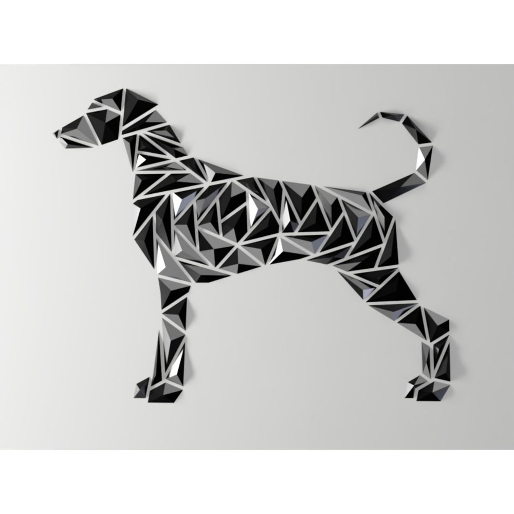 DGEmily Geometric German Shorthaired Pointer Wall Art | Large | Custom Sizes!!